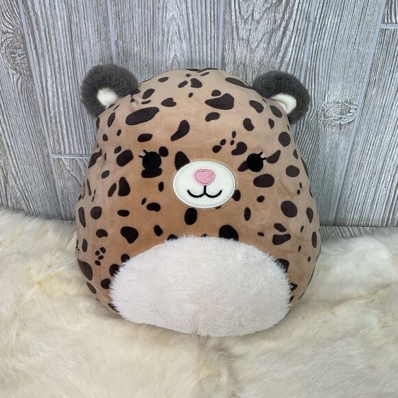 Kei the Cheetah Squishmallow Kellytoy 12" - Picture 1 of 7